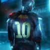 Lionel Messi GLOWING POSTER
