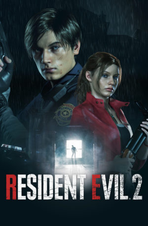 Resident Evil 2 GLOWING POSTER