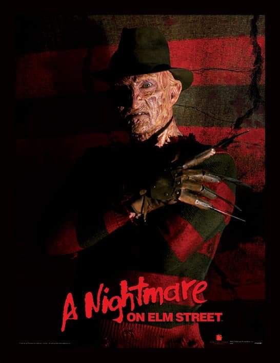 A Nightmare On Elm Street (Freddy Krueger) poster