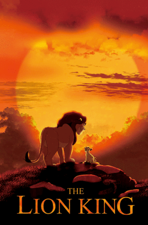 Lion King 3d poster