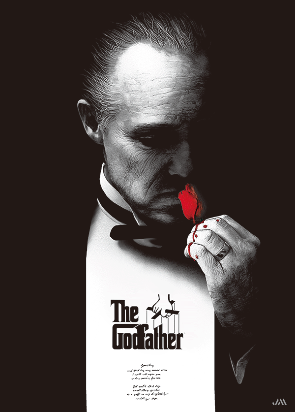 The Godfather 3d poster