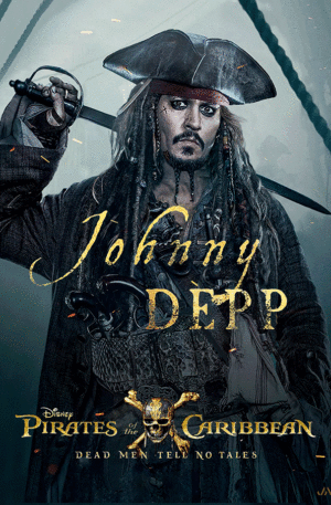 Jhonny Depp 3D POSTER