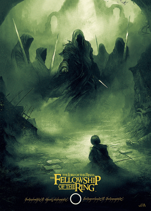 Lord Of The Rings Trilogy 3d poster