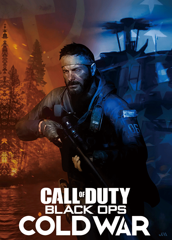 Call Of Duty 3d poster