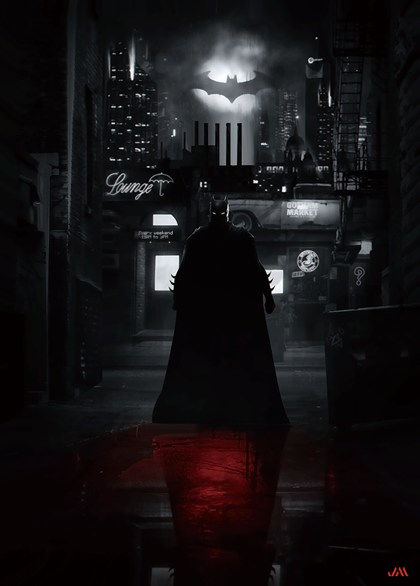 The Batman 3d poster