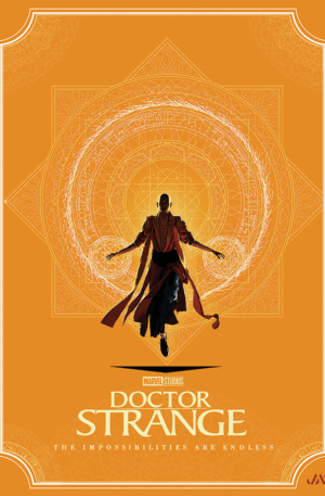 Dr Strange 3d poster