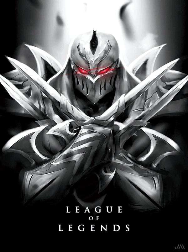 League of legends 3d poster