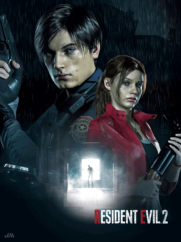 Resident Evil 2 3D POSTER
