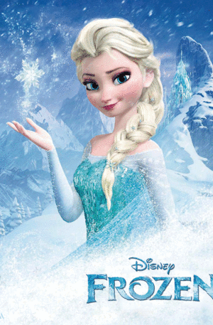 Frozen 3D poster