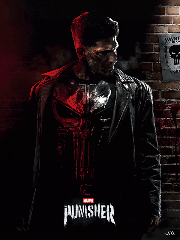 The Punisher 3D POSTER