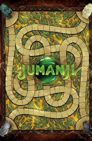 Jumanji 3D Poster