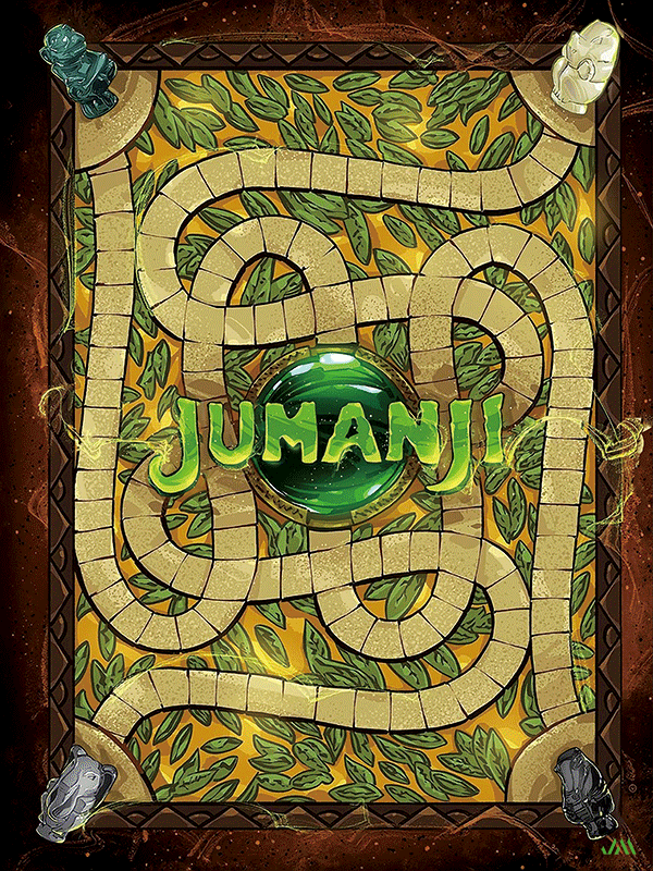 Jumanji 3D Poster