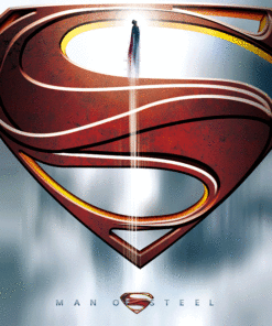 Man of Steel 3d poster