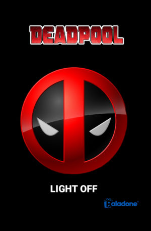 Marvel Deadpool Logo Light