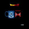 DRAGON BALL - Set 2 espresso mugs - 110 ml - Capsule C VS R Ribbon