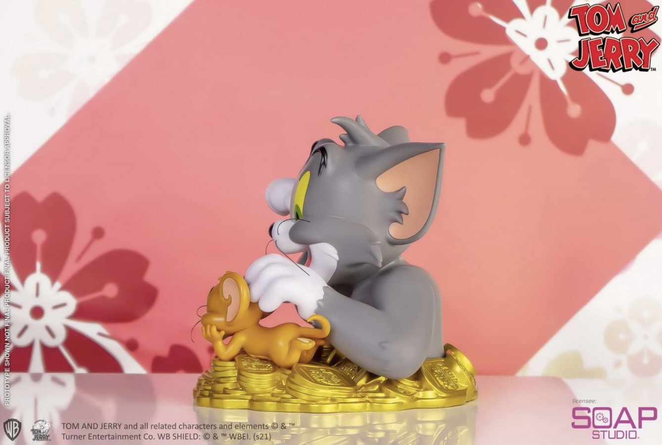 TOM AND JERRY MANEKI-NEKO BUST CLASSIC VER SOAP STUDIO - Image 2