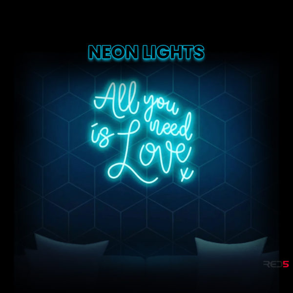 SHAPE YOUR OWN NEON LIGHTS-RED5