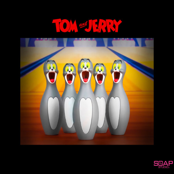 TOM AND JERRY BOWLING VINYL FIGURES