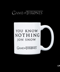Game of Thrones - You know nothing Jon Snow - mug