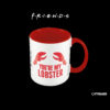 FRIENDS YOU'RE MY LOBSTER RED COLOURED INNER MUG