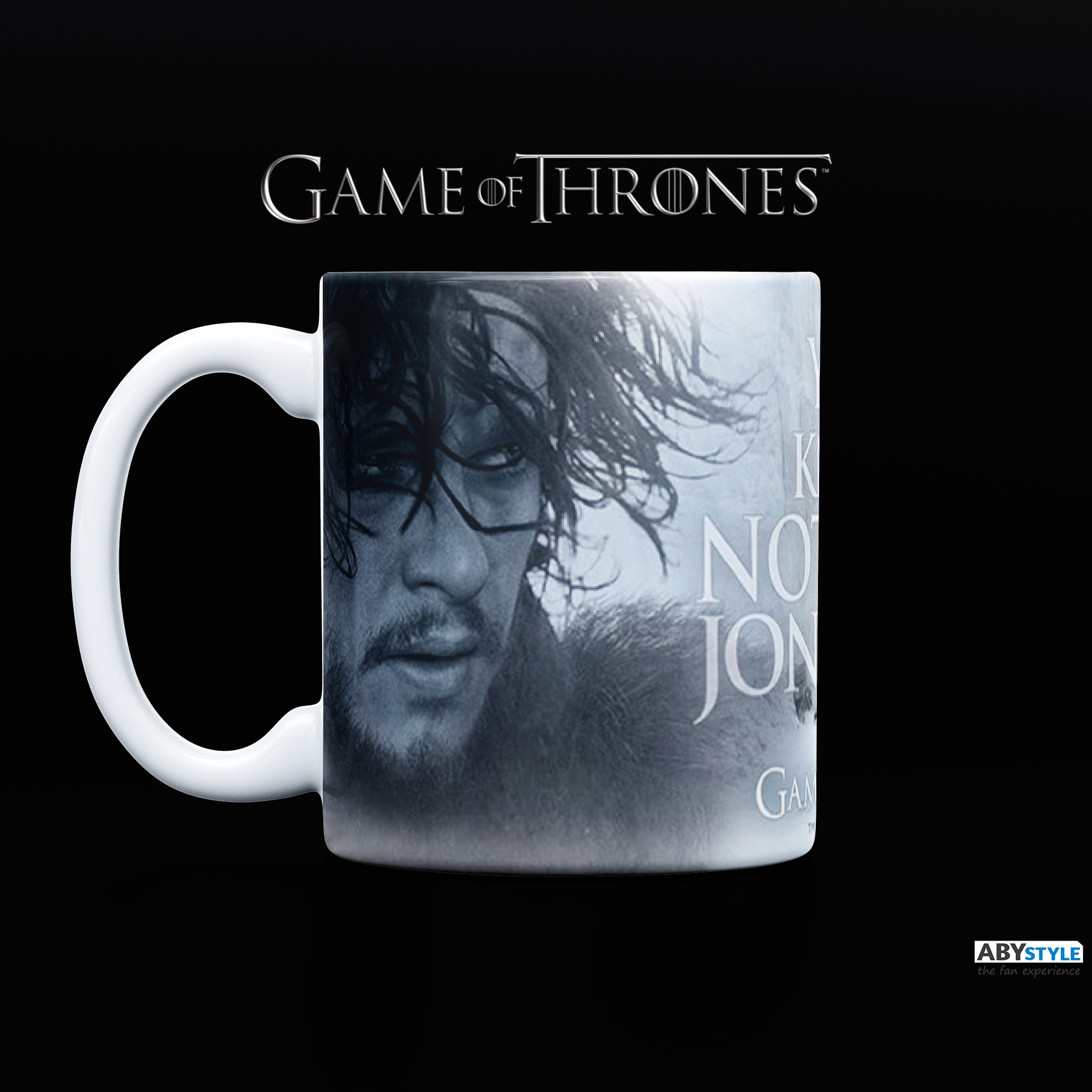 GAME OF THRONES Mug You Know Nothing King size