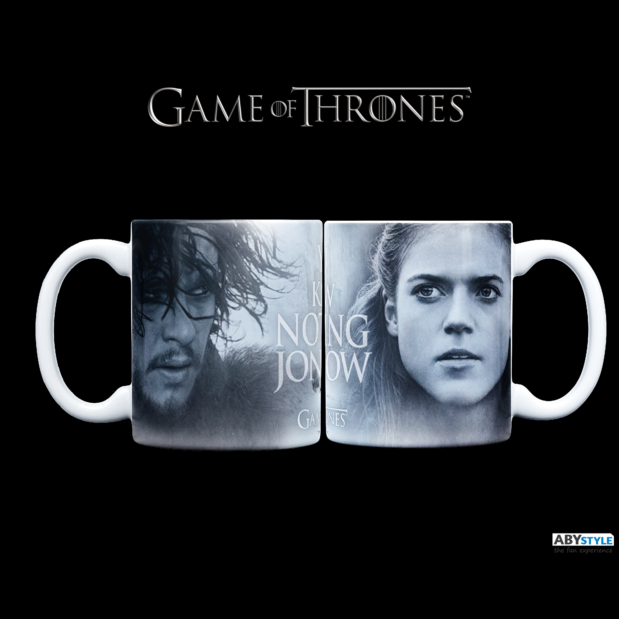 GAME OF THRONES Mug You Know Nothing King size