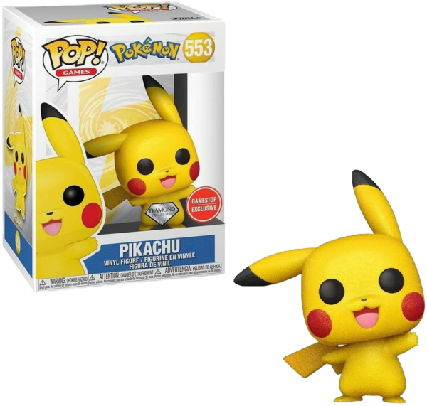 Funko Pop Pokemon Pikachu (Exclusive , Diamond) - DESIGN.JM