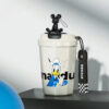 DISNEY DONALD DUCK STAINLESS STEEL BOTTLE WITH TAG HOLDER