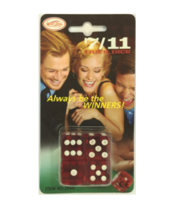 TRICK DICE (SIZE 18MM x 18MM) PRACTICAL JOKE