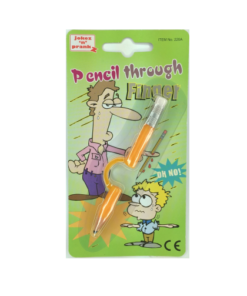PENCIL THROUGH FINGER PRACTICAL JOKE