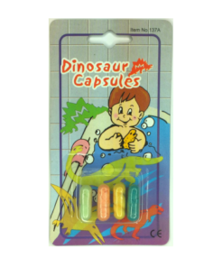 DINOSAUR CAPSULES PRACTICAL JOKE