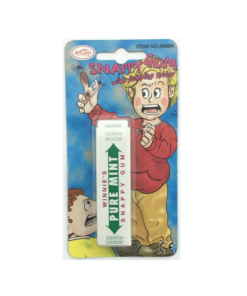 SNAPPY GUM WITH JUMPING SPIDER FOOD JOKE