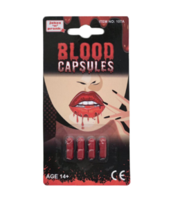BLOOD CAPSULES FOOD JOKE