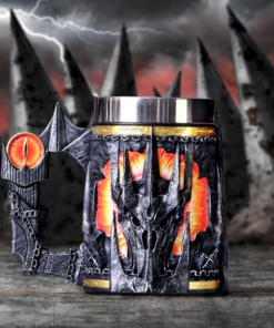 NEMESIS NOW x LORD OF THE RINGS SAURON TANKARD 15.5 CM