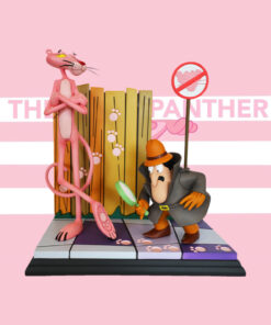 HOLLYWOOD COLLECTIBLE GROUP  PINK PANTHER AND THE INSPECTOR LIMITED EDITION STATUE
