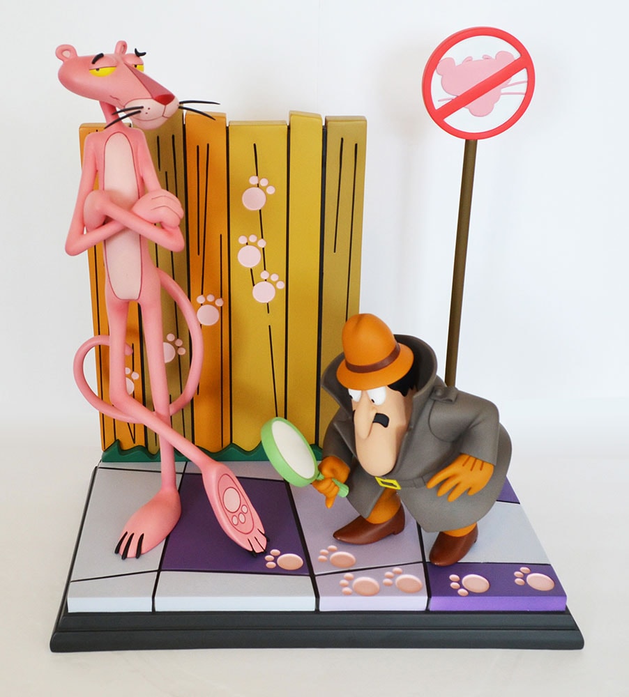 HOLLYWOOD COLLECTIBLE GROUP PINK PANTHER AND THE INSPECTOR LIMITED EDITION STATUE - Image 6