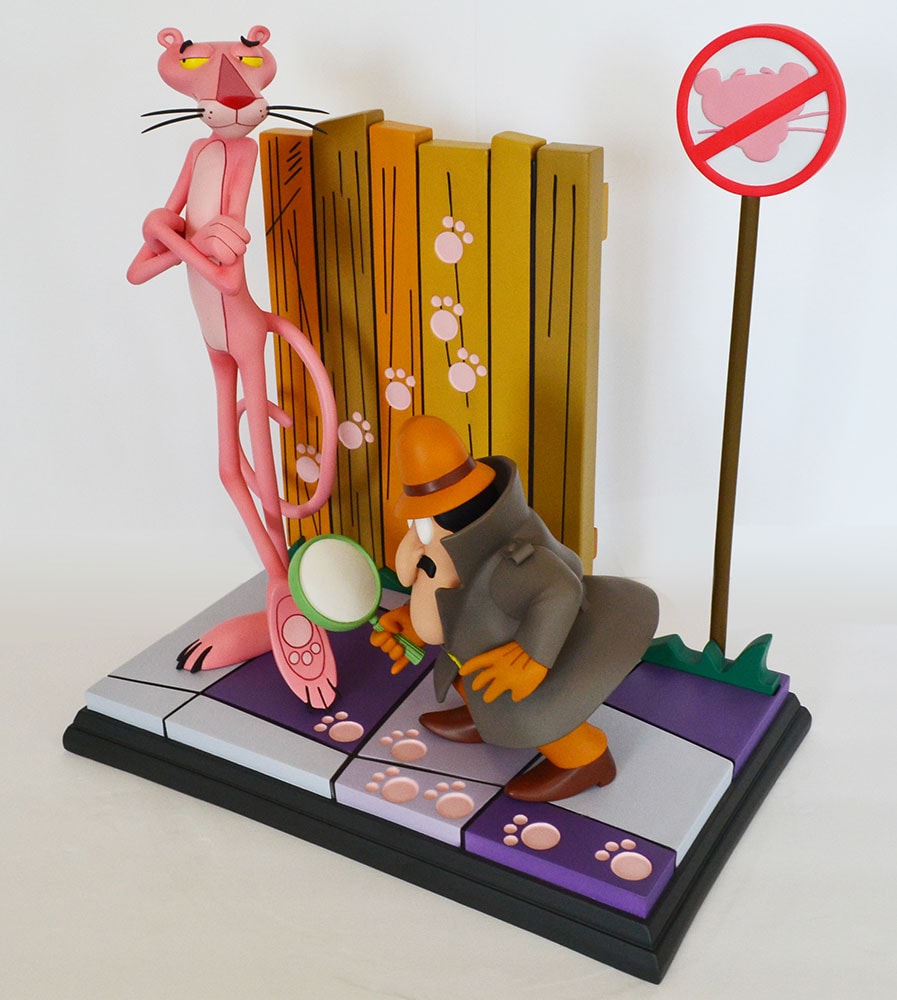 HOLLYWOOD COLLECTIBLE GROUP PINK PANTHER AND THE INSPECTOR LIMITED EDITION STATUE - Image 7