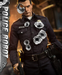 PRESENT TOYS T-1000 POLICE ROBOT 1/6 SCALE COLLECTIBLE ACTION FIGURE ( PREORDER GIFT EDITION )