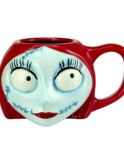 MONOGRAM NBC THE NIGHTMARE BEFORE CHRISTMAS SALLY HEAD CERAMIC MUG