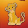 MONOGRAM DISNEY THE LION KING SIMBA ENAMEL PIN