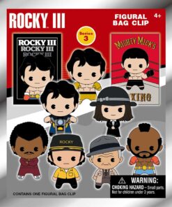 MONOGRAM ROCKY III 3D FOAM BAG CLIP SERIES 3