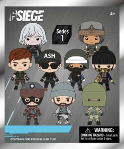 MONOGRAM SIX SIEGE 3D FOAM BAG CLIP SERIES 1