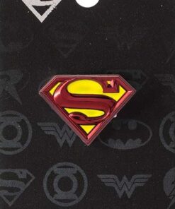 MONOGRAM SUPERMAN LOGO ENAMEL PIN