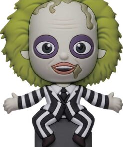 MONOGRAM BEETLEJUICE SITTING ON TOMBSTONE 3D FOAM MAGNET
