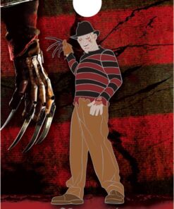 MONOGRAM THE NIGHTMARE ON ELM STREET FREDDY ENAMEL PIN