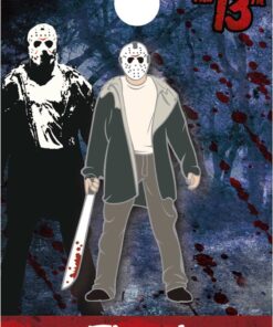 MONOGRAM FRIDAY THE 13TH JASON ENAMEL PIN