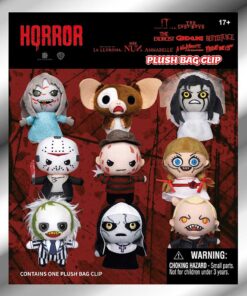 MONOGRAM HORROR PLUSH BAG CLIP