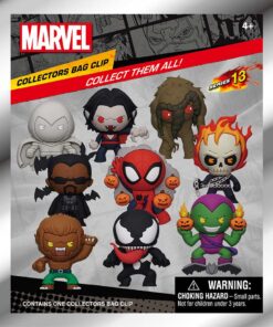 MONOGRAM MARVEL SEASONAL HALLOWEEN 3D FOAM BAG CLIP SERIES 1