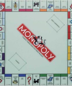 MONOGRAM MONOPOLY BOARD 3D FOAM MAGNET