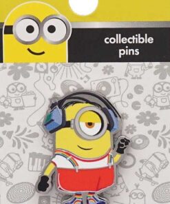 MONOGRAM DISNEY MINIONS STUART ON ROLLER SKATES ENAMEL PIN